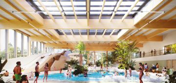 Hooper Architects ontwerpt nieuw Zwemcentrum De Welle
